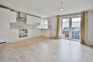 Open plan reception and kitchen- click for photo gallery